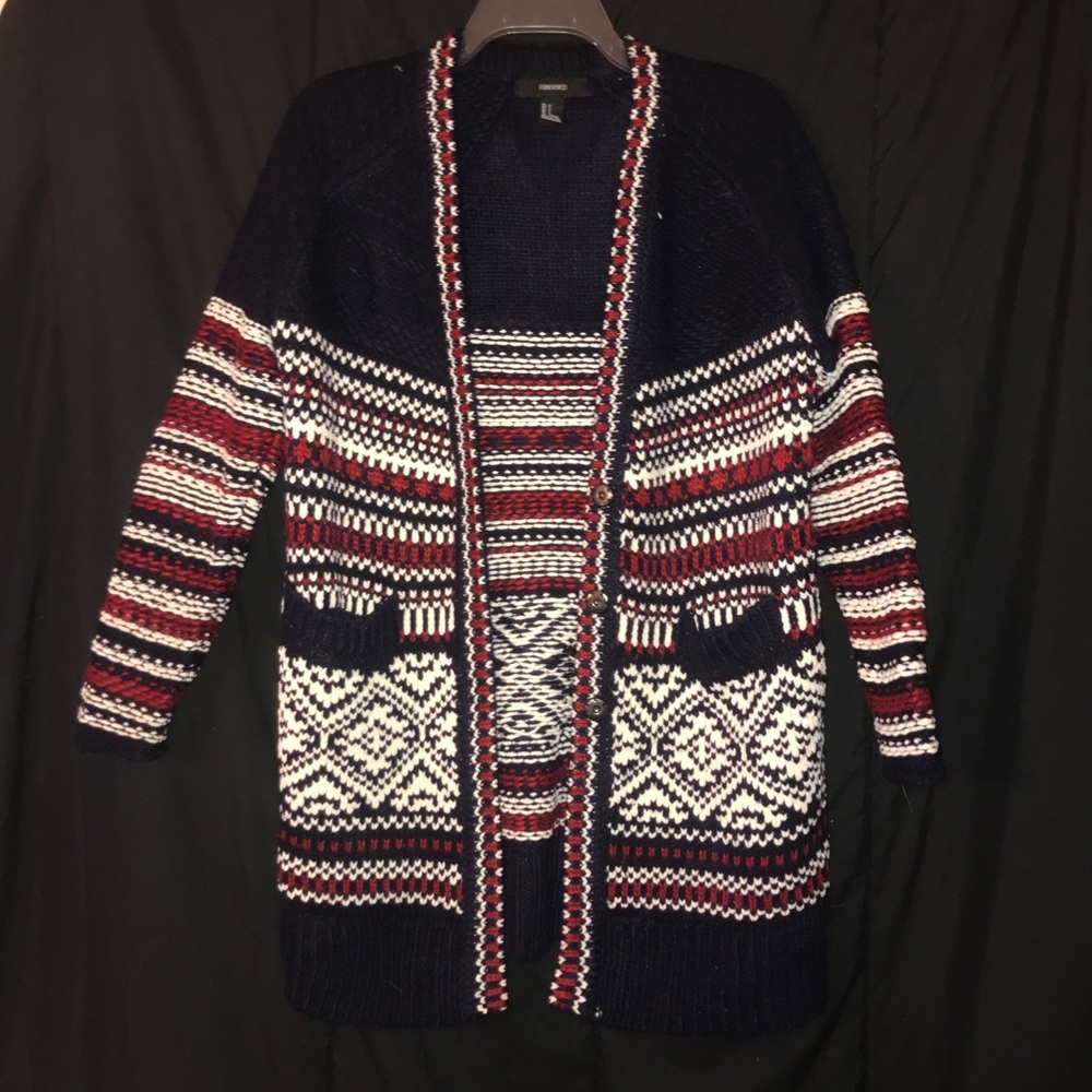 Heavy Winter Sweater. size L